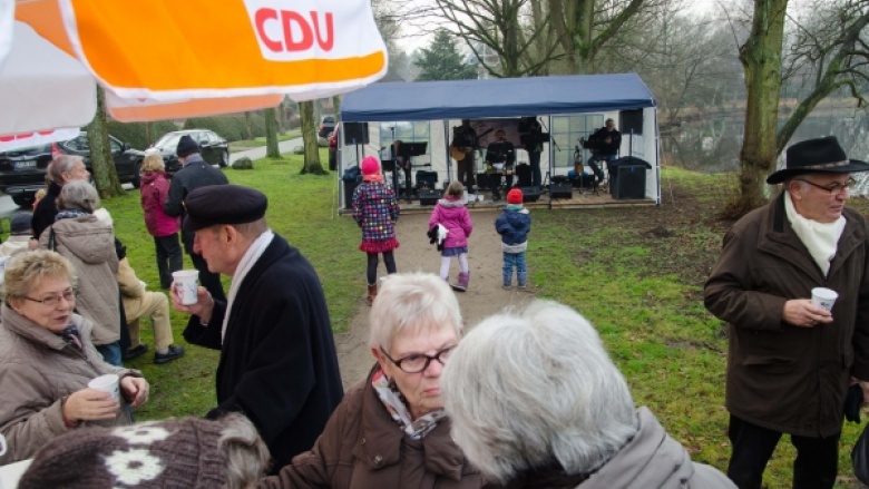 Punsch am Teich - mit Skiffle ins neue Jahr